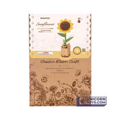 Sun Flower | Rowood TW011 Wooden Flower Hand-Made Craft Gift & Decoration