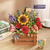 Wooden Bloom Box | Robotime 3D Wooden Puzzle TW02H