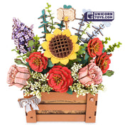 Wooden Bloom Box | Robotime 3D Wooden Puzzle TW02H