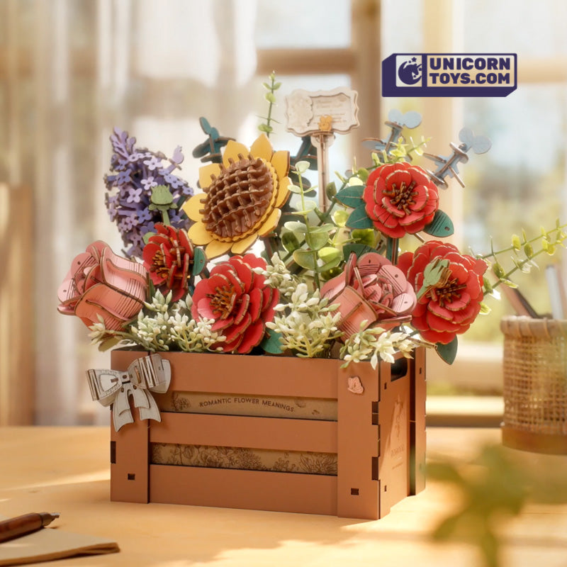 Wooden Bloom Box | Robotime 3D Wooden Puzzle TW02H