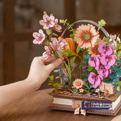 Wooden Bloom Book | Robotime 3D Wooden Puzzle TW04H