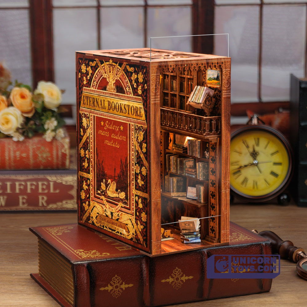 Eternal Bookstore | Cutebee YS05 DIY Miniature Book Nook Kit