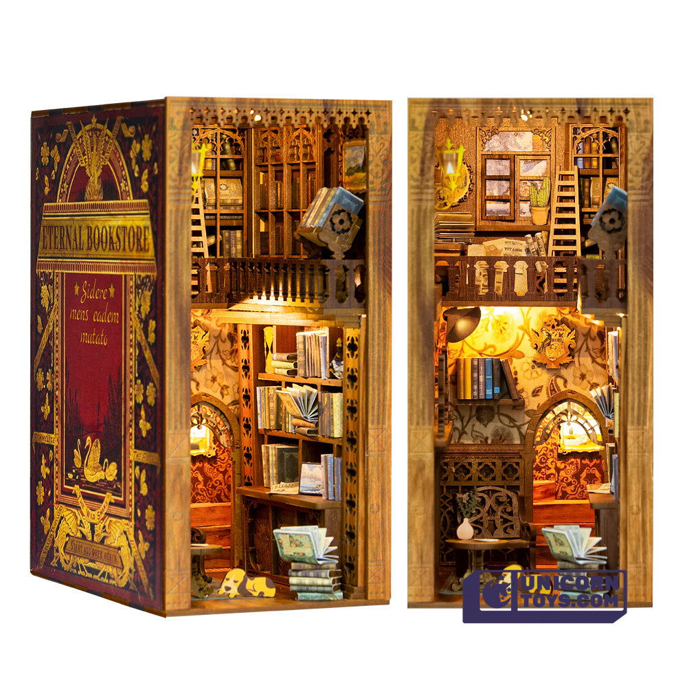 Eternal Bookstore | Cutebee YS05 DIY Miniature Book Nook Kit