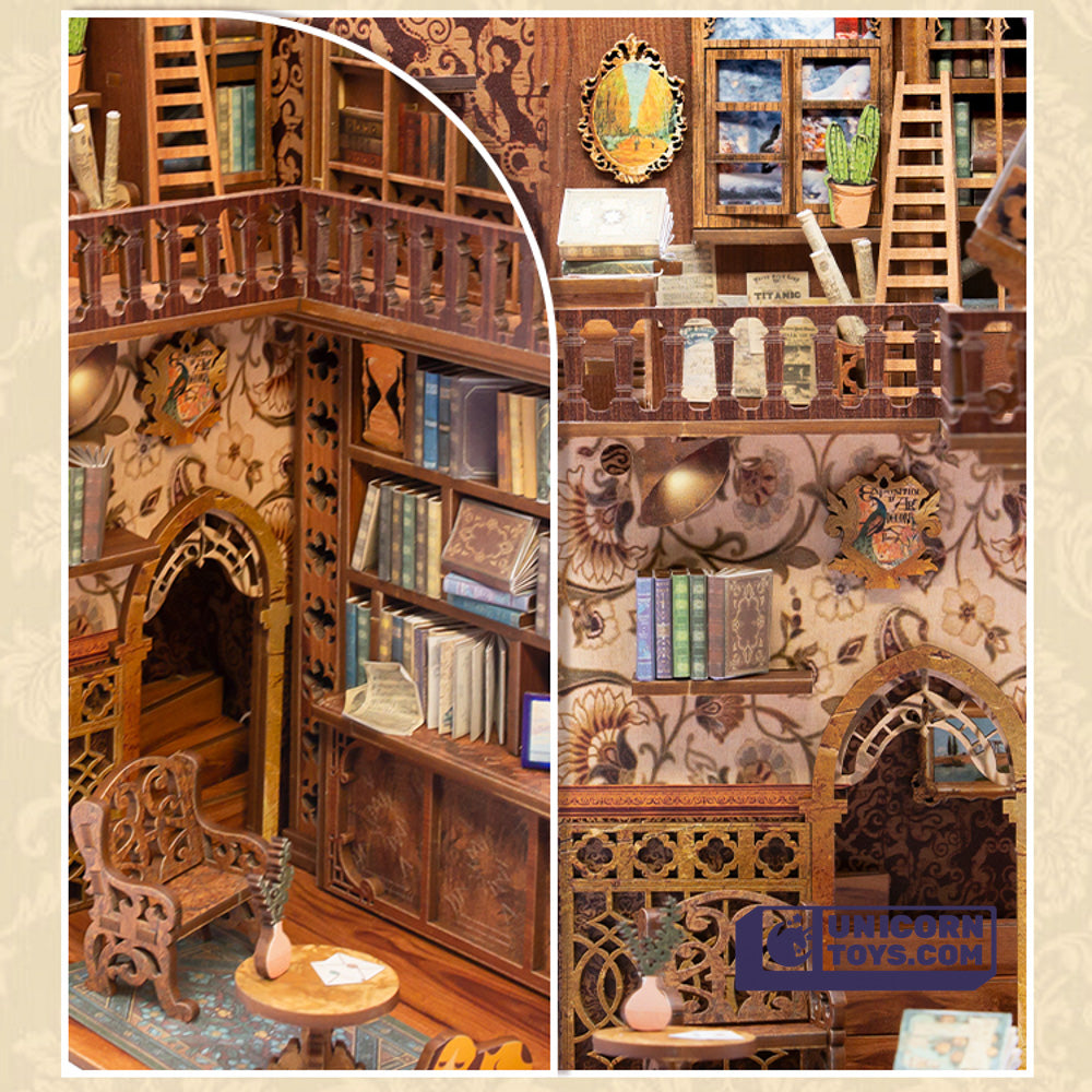 Eternal Bookstore | Cutebee YS05 DIY Miniature Book Nook Kit