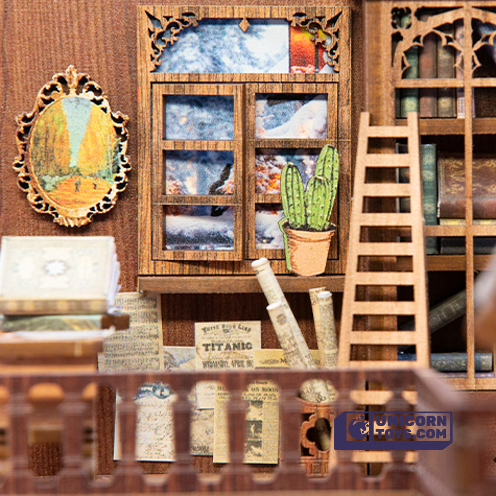 Eternal Bookstore | Cutebee YS05 DIY Miniature Book Nook Kit