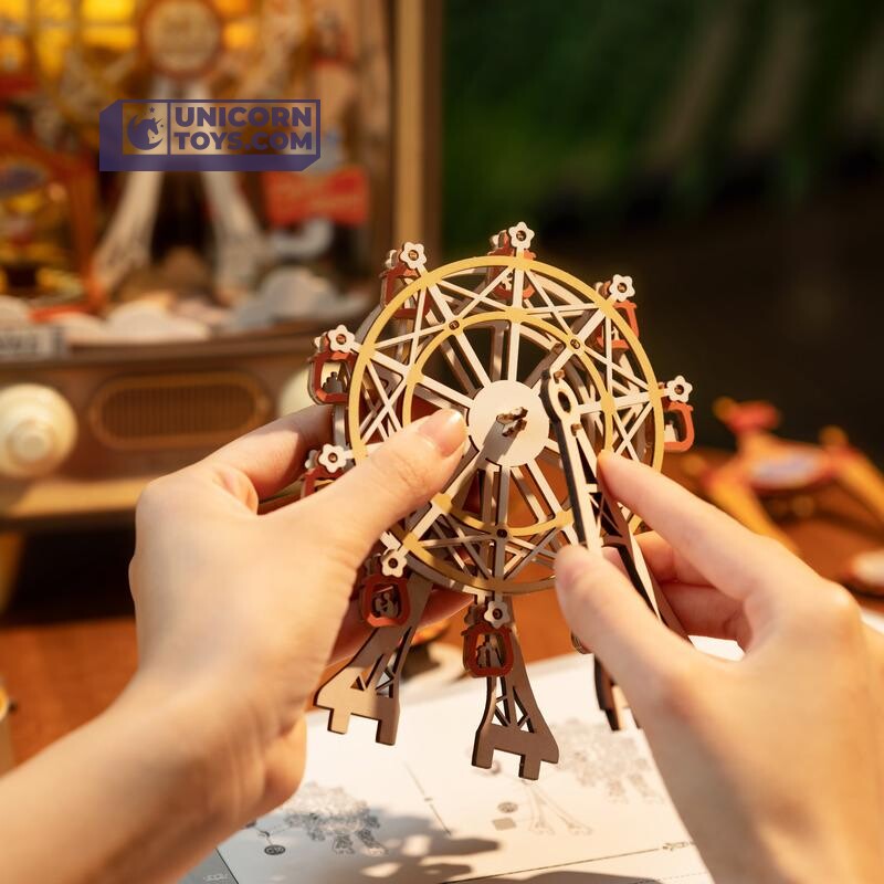 Canada Rolife Sunset Carnival DIY Music Box AMT01 Gift & Crafts