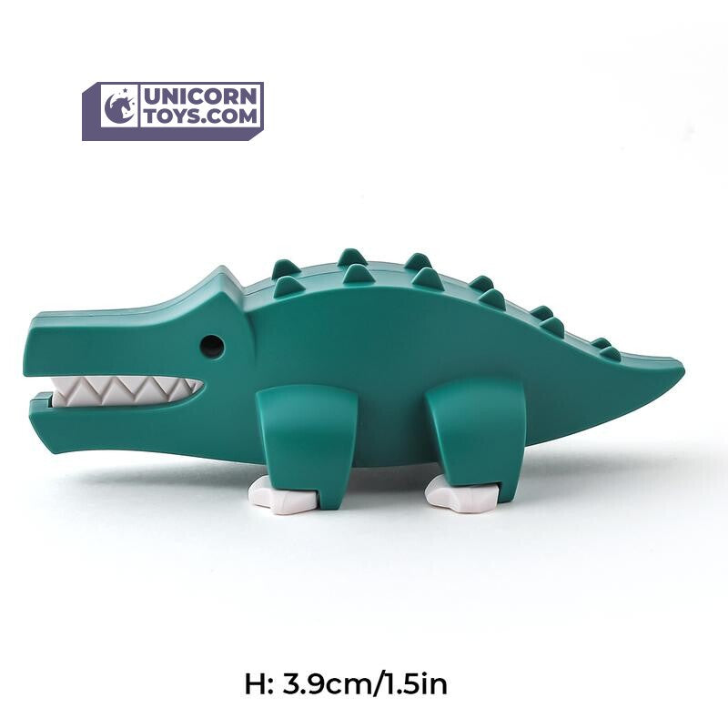 Crocodile | Halftoys Magnetic 3D Jigsaw Puzzle Animal Educational Toy for Age 3+
