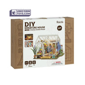 Dreamy Garden House | Robotime DG163 DIY Dollhouse Miniatures Kit