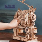 Classic Printing Press | Robotime ROKR LK602 Mechanical Gears Puzzle Kit