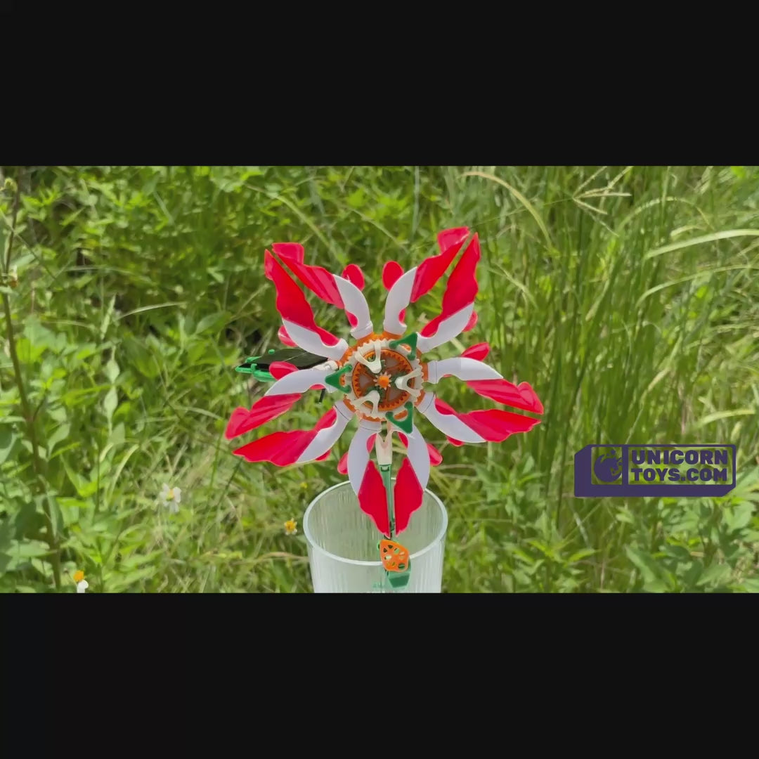 Dancing Bloom (Red) | CIC DIY Solar Powered STEM Kit