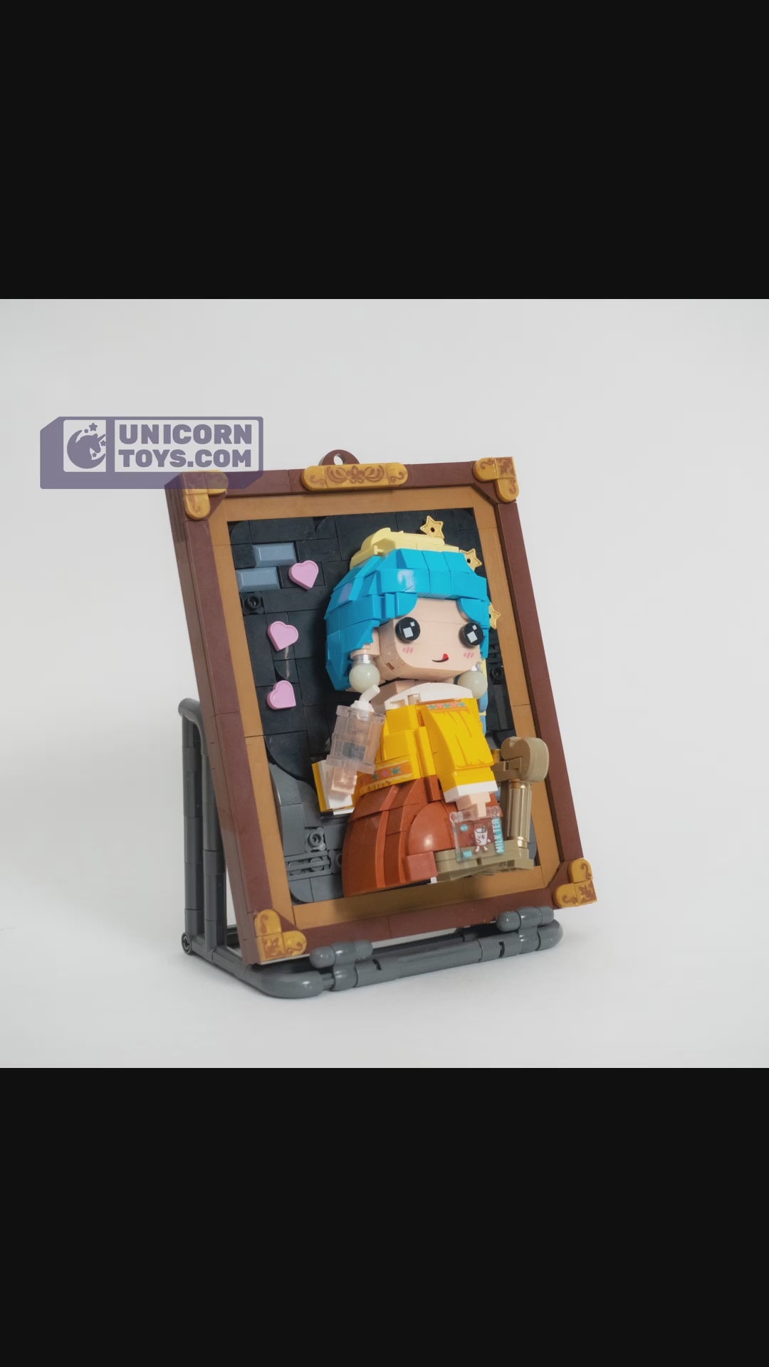 LOZ 1287 Girl with the Bubble Tea Cute Painting Set for Ages 10+