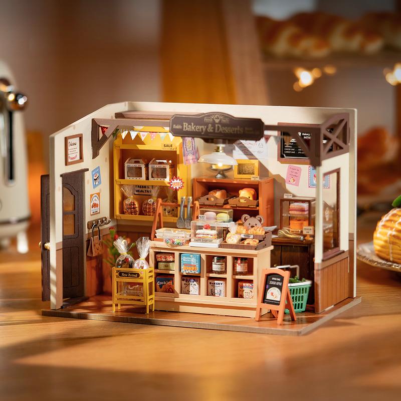 Becka's Baking House | Robotime DG161 DIY Dollhouse Miniatures Kit