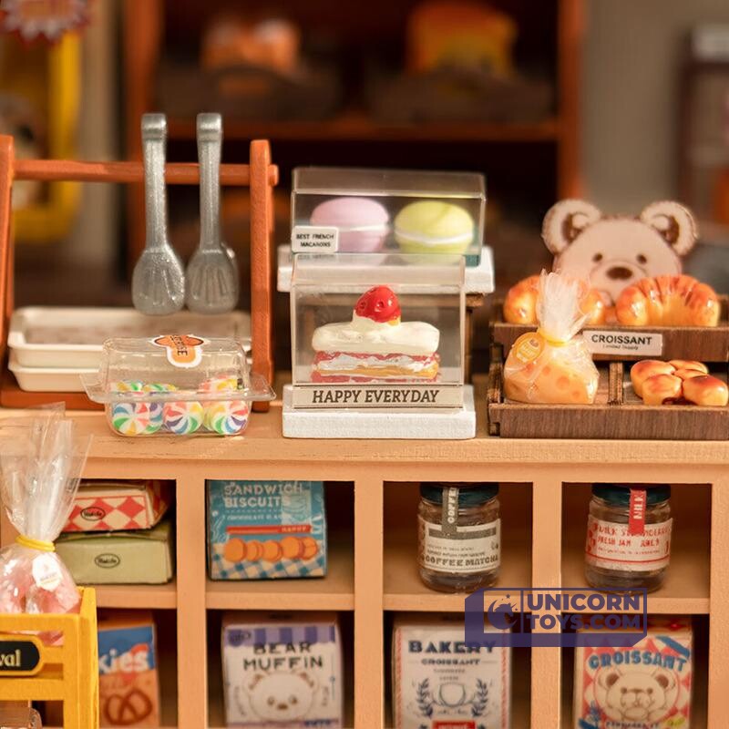 Becka's Baking House | Robotime DG161 DIY Dollhouse Miniatures Kit