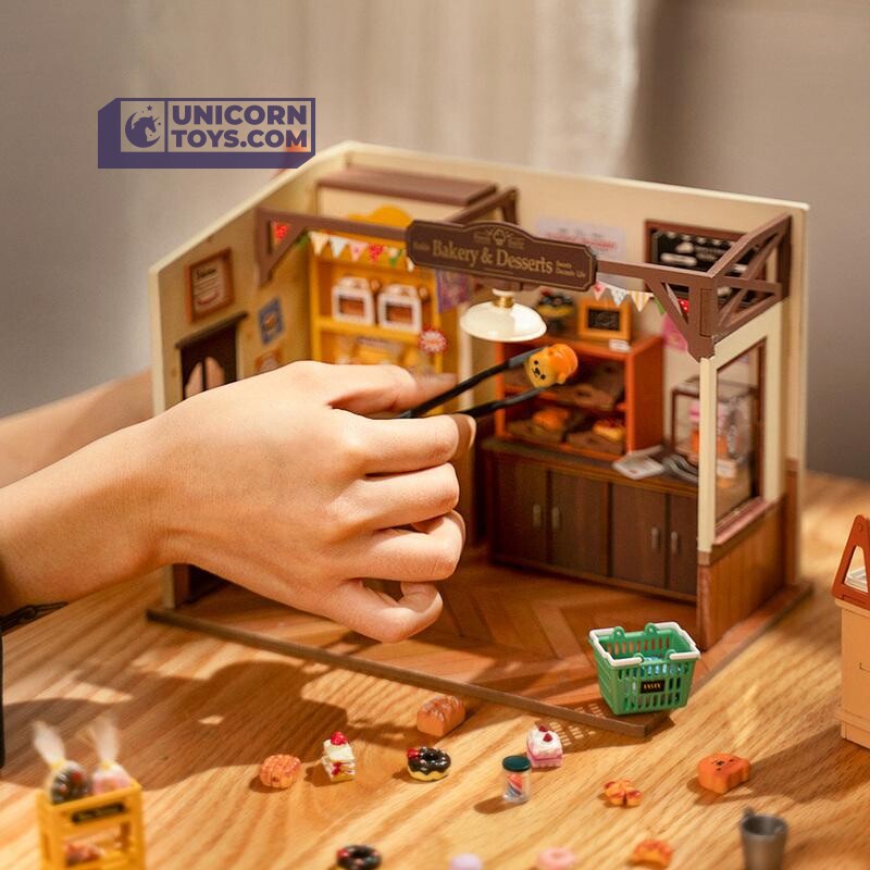 Becka's Baking House | Robotime DG161 DIY Dollhouse Miniatures Kit