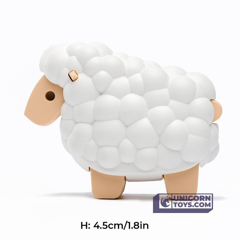 Sheep | Halftoys Magnetic 3D Jigsaw Puzzle Animal Educational Toy for Age 3+