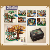 Tree House and Cabinet | LOZ 1033 Mini Block Building Set for Ages 14+