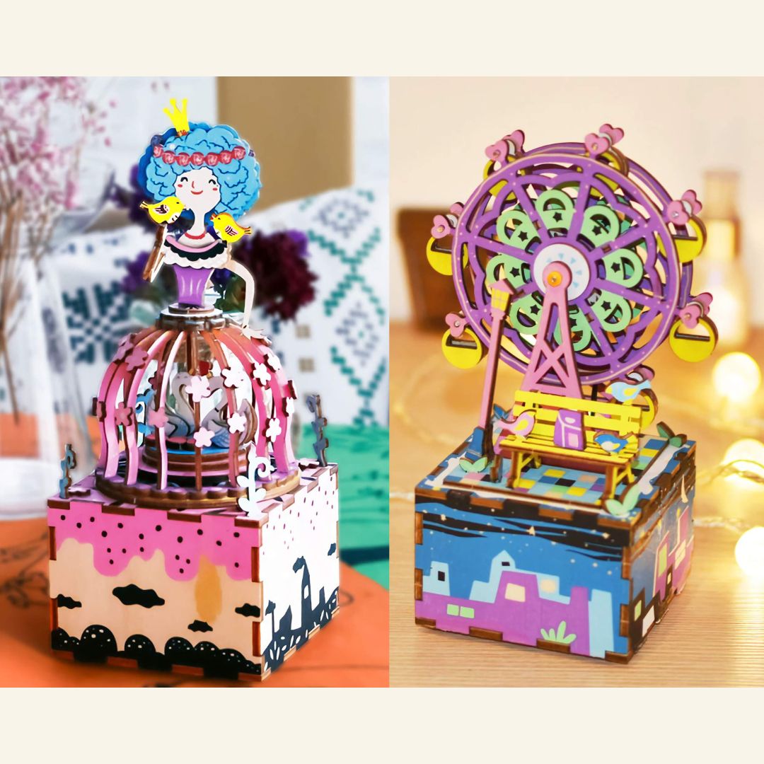 ROBOTIME/ROLIFE Miniature/ 3D Wooden Puzzle Demo Unit