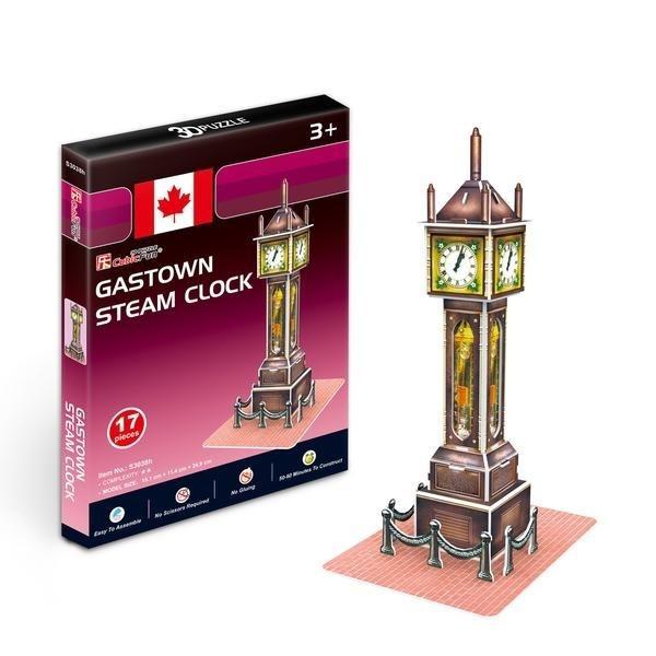 Gas Town Steam Clock (17 pcs) | 3D Puzzle Model