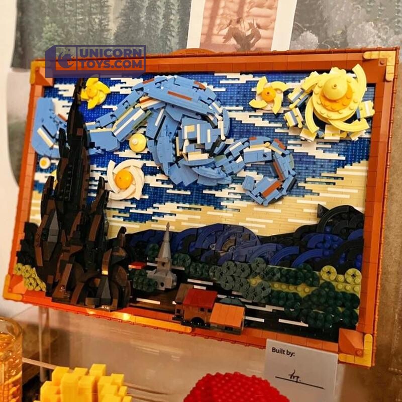 Starry Nights | LOZ 1066 Mini Block Art Collection Set for Ages 14+