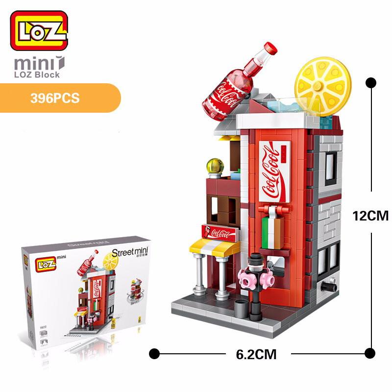 Soda Store | LOZ Mini Block Building Bricks Set Mini Street for Ages 10+