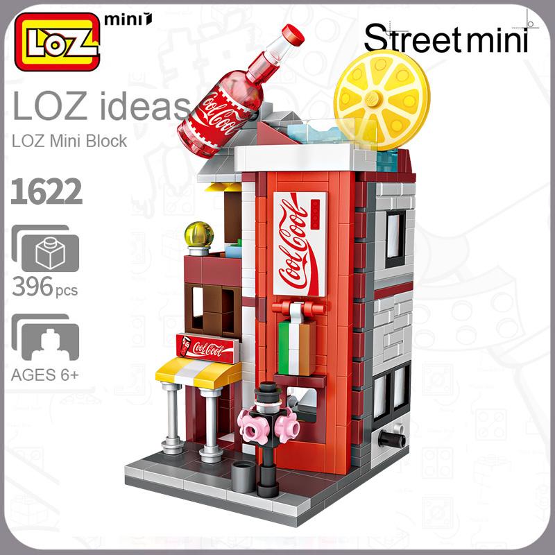 Soda Store | LOZ Mini Block Building Bricks Set Mini Street for Ages 10+