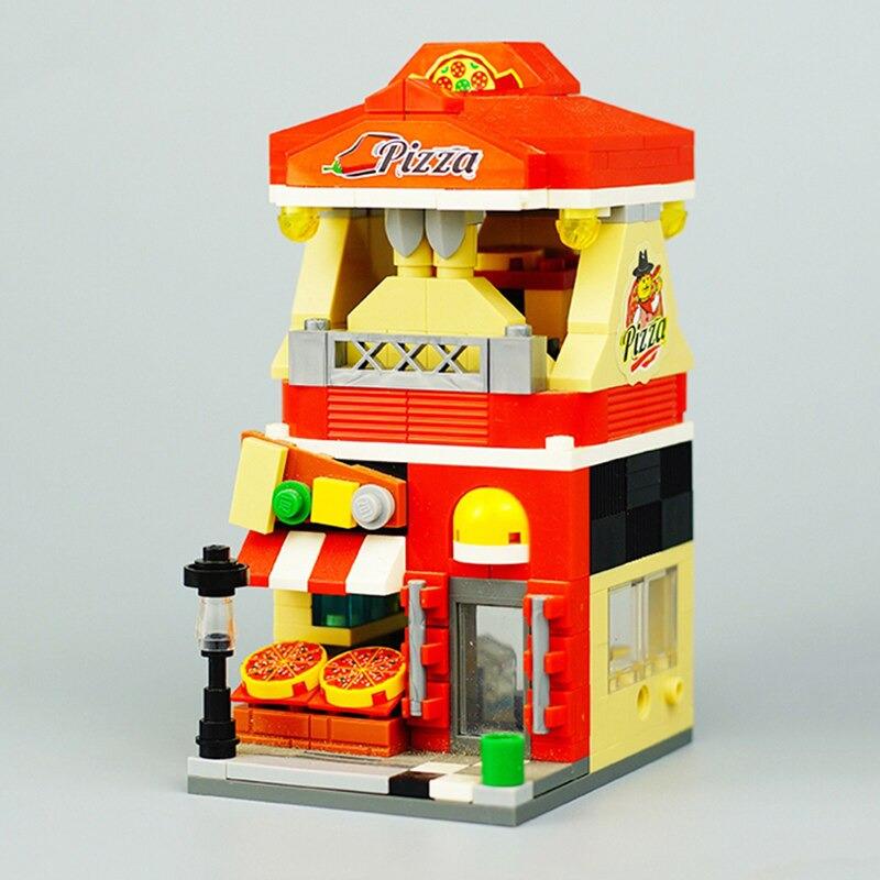 Pizza Shop | LOZ Mini Block Building Bricks Set Mini Street for Ages 10+