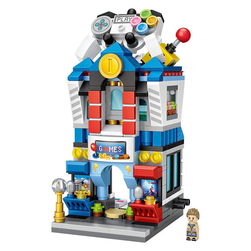 Mini Arcade | LOZ Mini Block Building Bricks Set Mini Street for Ages 10+