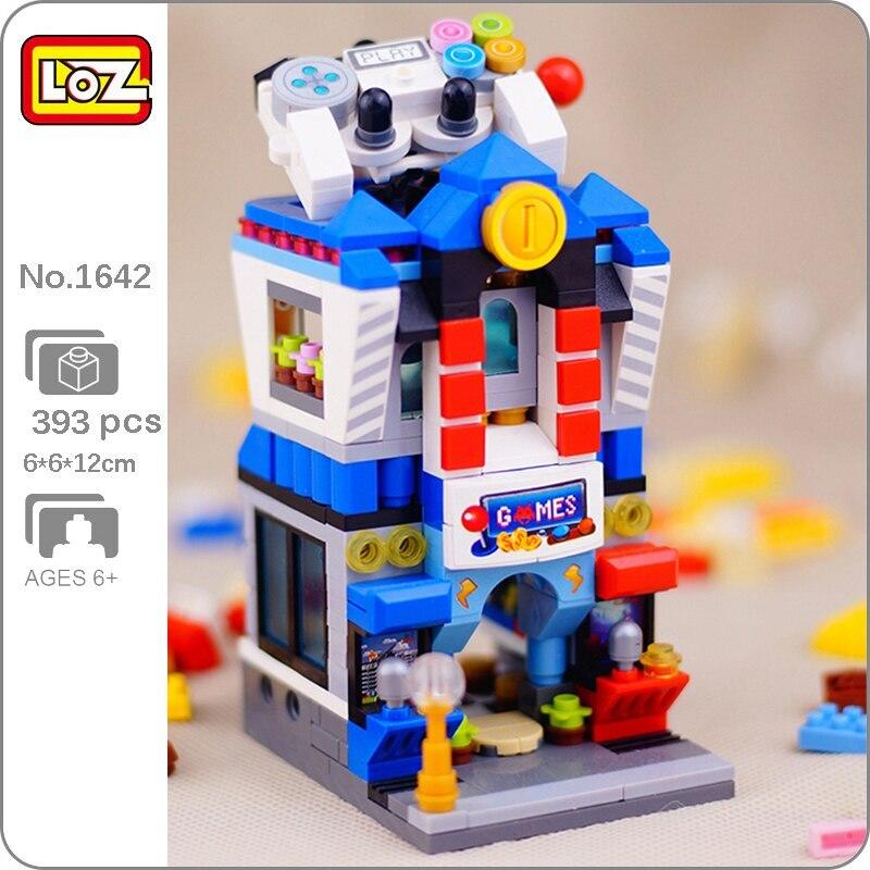 Mini Arcade | LOZ Mini Block Building Bricks Set Mini Street for Ages 10+