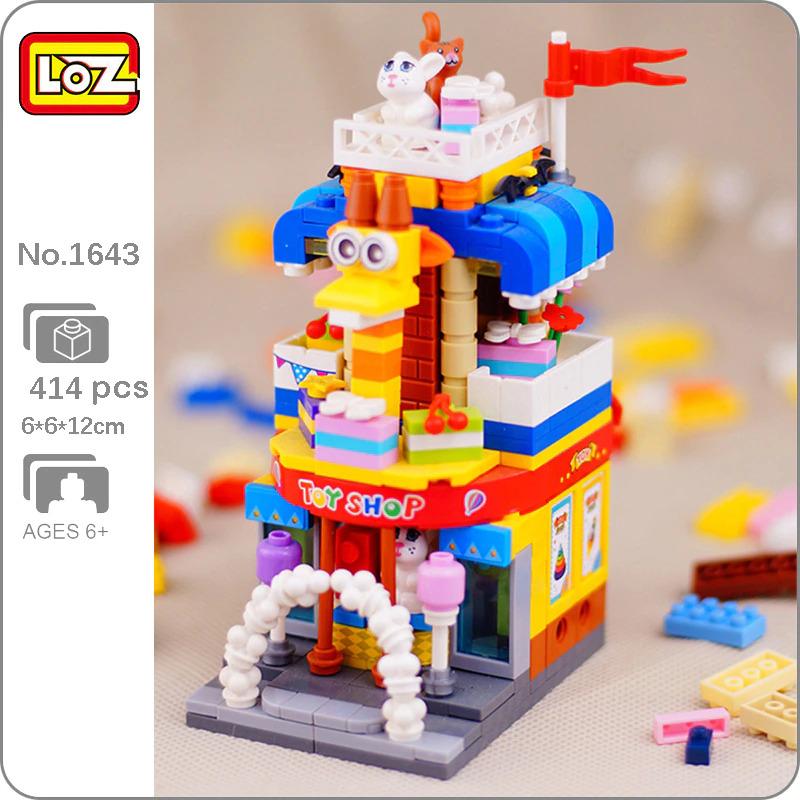 Toy Shop | LOZ Mini Block Building Bricks Set Mini Street for Ages 10+