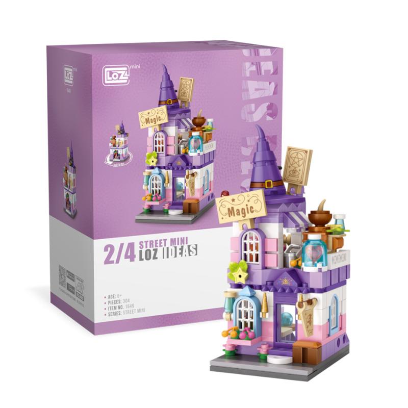 Magic House | LOZ Mini Block Building Bricks Set Mini Street for Ages 10+