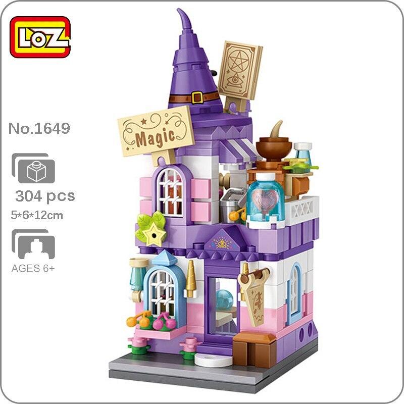 Magic House | LOZ Mini Block Building Bricks Set Mini Street for Ages 10+