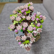 Sakura Cherry Blossom Bonsai | LOZ Mini Block Building Bricks Eternal Plant Pot Set for Ages 10+