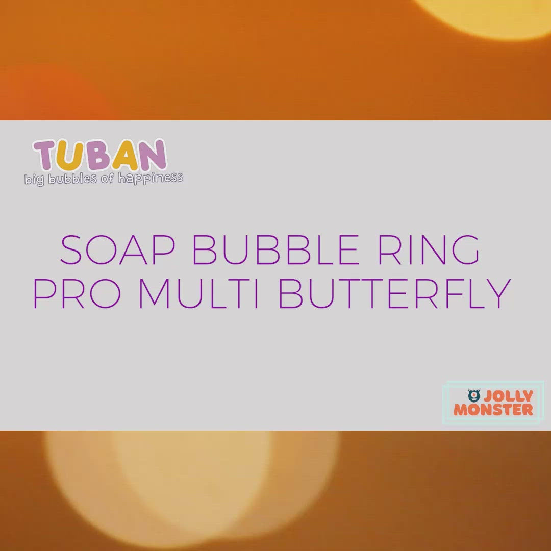 Soap Bubble Ring Multi Butterfly (15.5in/40cm))