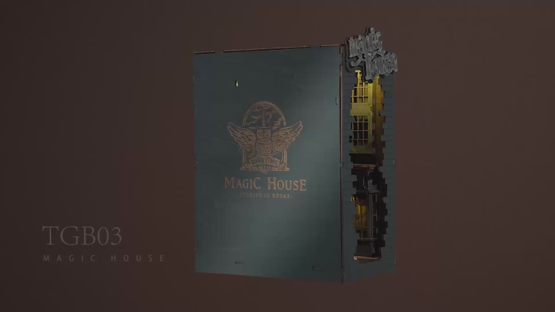 Time Travel | Robotime Rolife TGB04 DIY Miniature Book Nook Kit