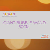 Tuban Giant Bubble Set - 400ml Bubble Liquid + Giant Bubble Wand (20in/50cm)