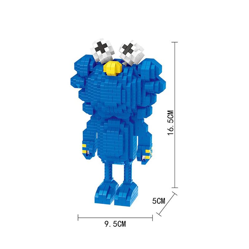 Blue Monster | LOZ Mini Block Building Bricks Set Cartoon Character for Ages 10+