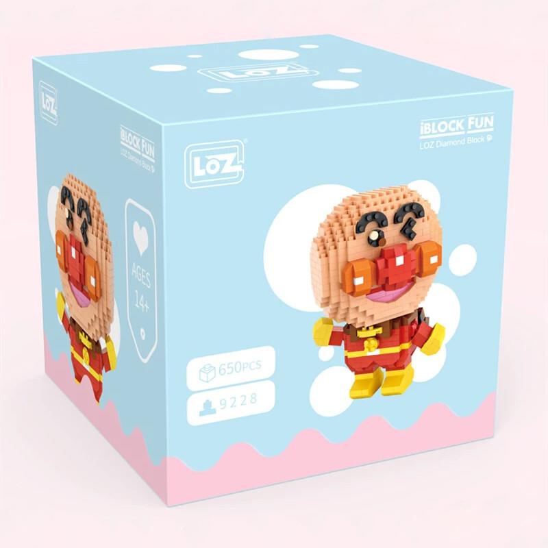 Anpanman | LOZ Mini Block Building Bricks Set Cartoon Character for Ages 10+