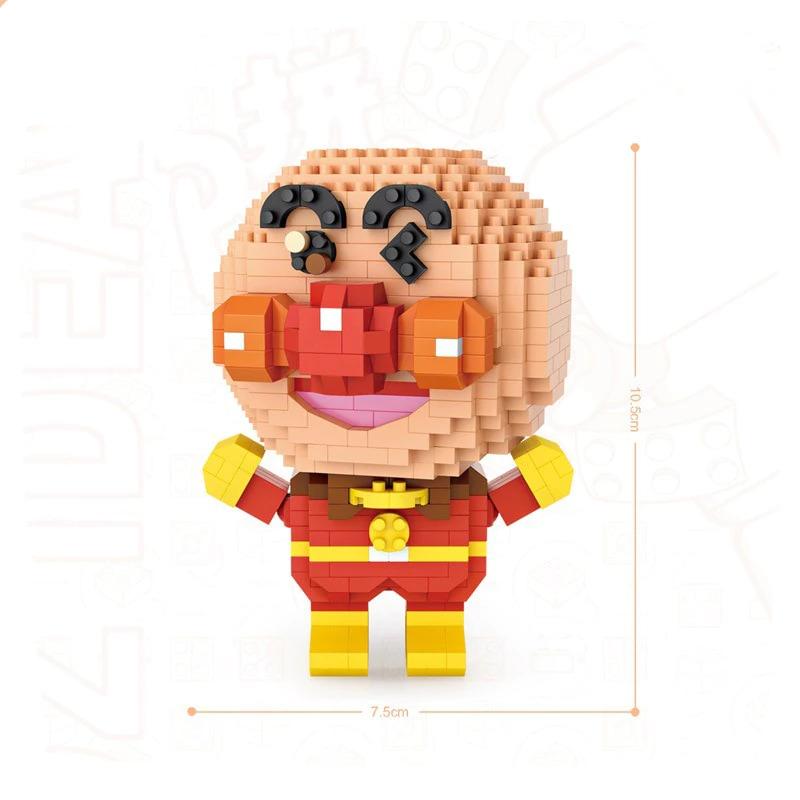 Anpanman | LOZ Mini Block Building Bricks Set Cartoon Character for Ages 10+