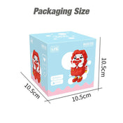 Red Clown | LOZ Mini Block Building Bricks Set Cartoon Character for Ages 10+