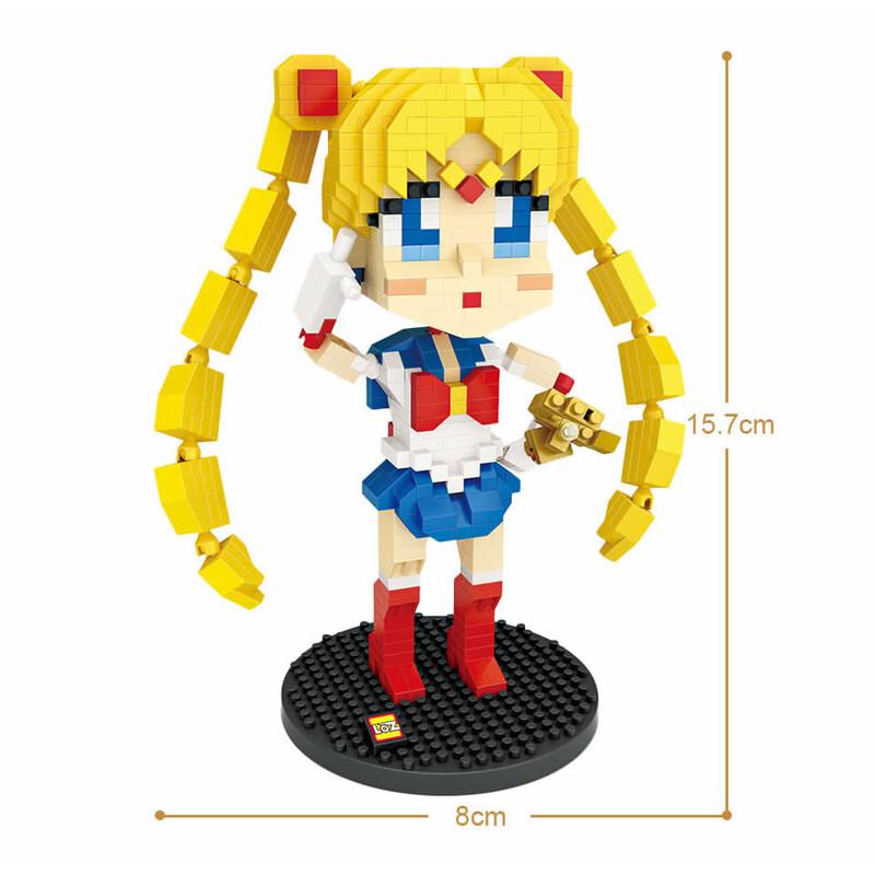 Sailor Moon | LOZ Mini Block Building Bricks Set Cartoon Character for Ages 10+