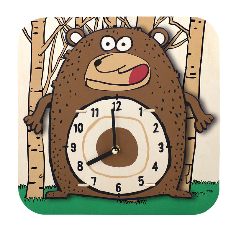 DIY Cartoon Clock-Cartoon Clock-Robotime-Bear-Unicorn Enterprises Corp.