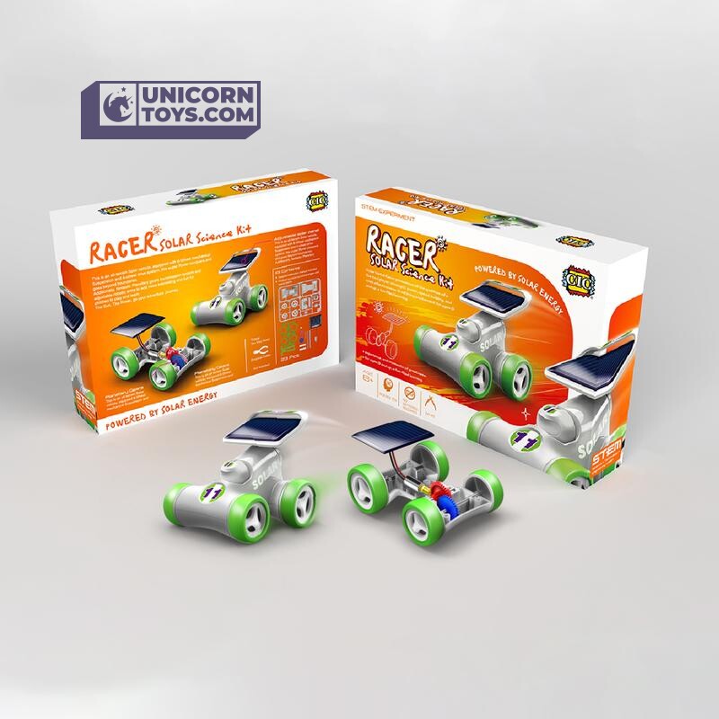 CIC Kits Solar Racer Science Kit Solar-Powered STEM Toy Age 6 ...