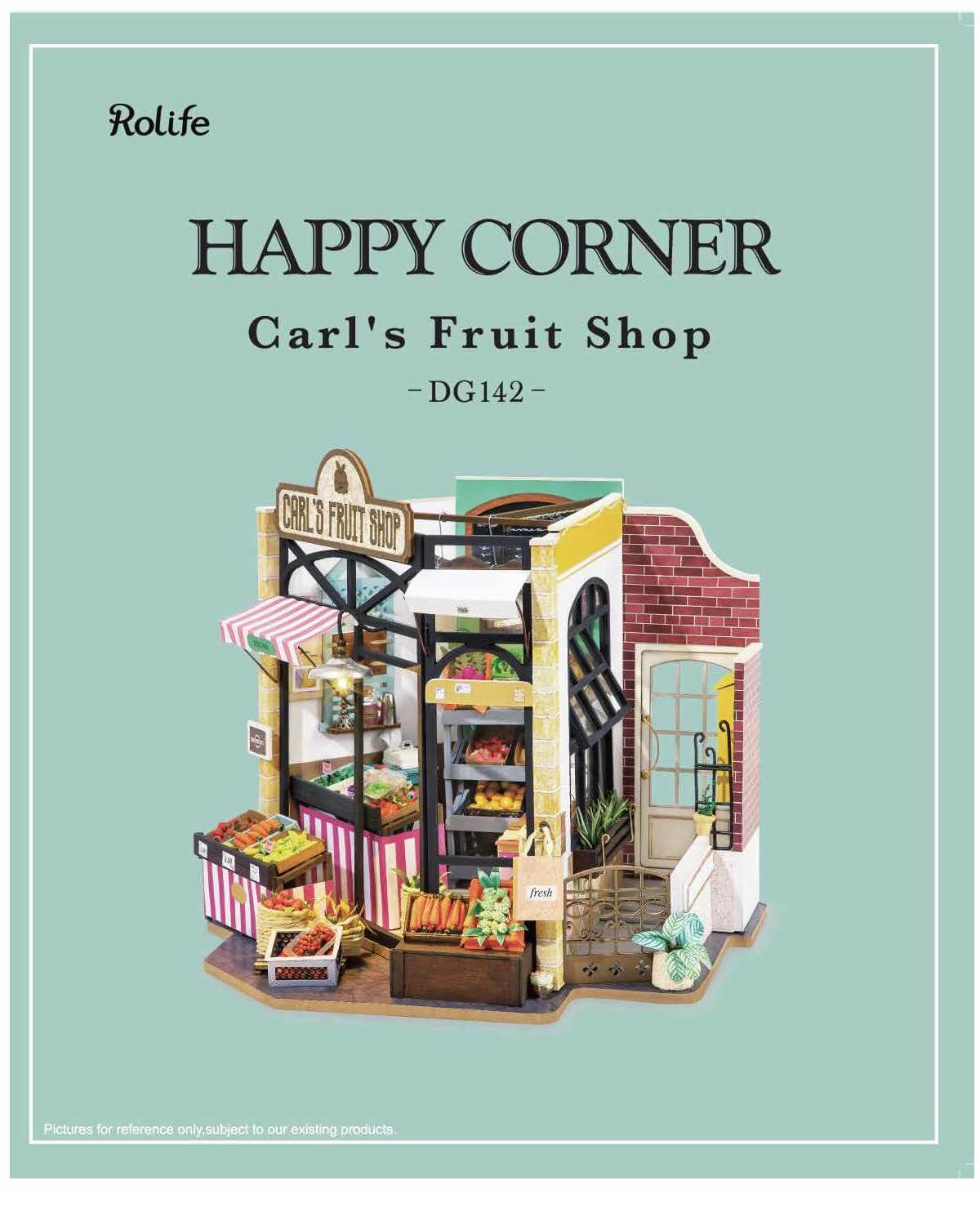 RDG142 - Carl's Fruit Shop Manuel en Français