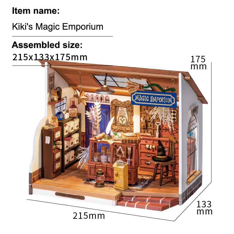 Kiki's Magic Emporium | Robotime DG155 DIY Dollhouse Miniatures Kit