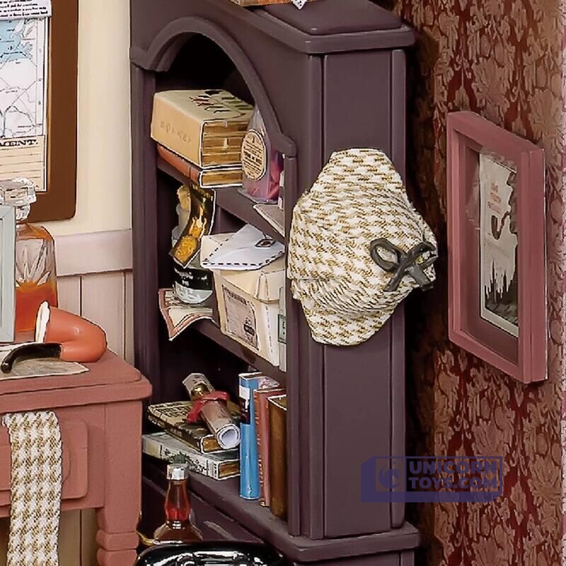 Mose's Detective Agency | Robotime DG157 DIY Dollhouse Miniatures Kit