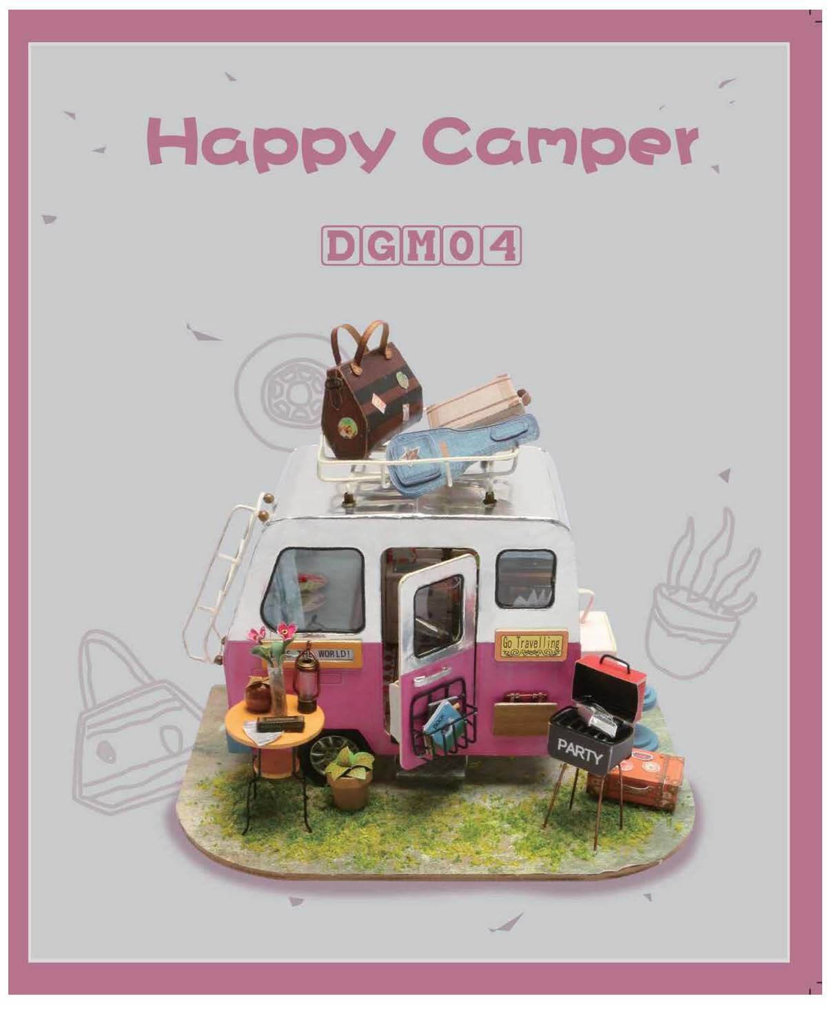 RDGM04 - Happy Camper Manuel en Français