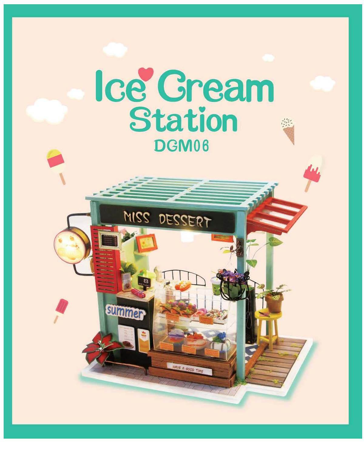 RDGM06 - Ice Cream Station Manuel en Français