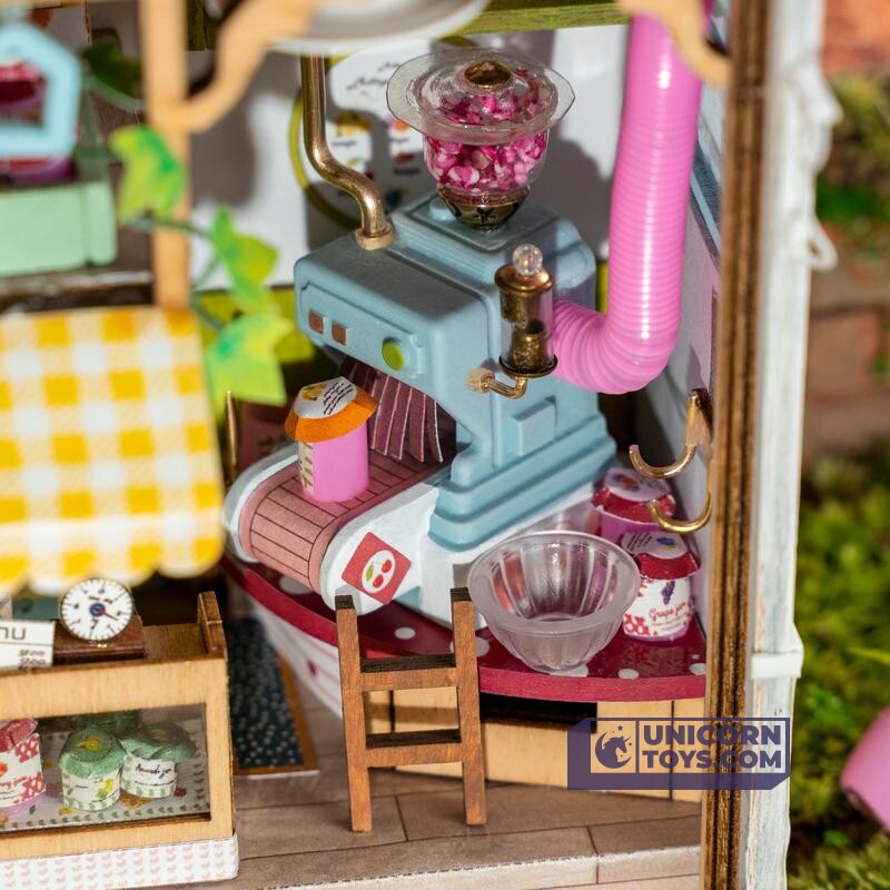 Sweet Jam Shop | Robotime Rolife Mini Town DS010 DIY Dollhouse Miniatures Kit
