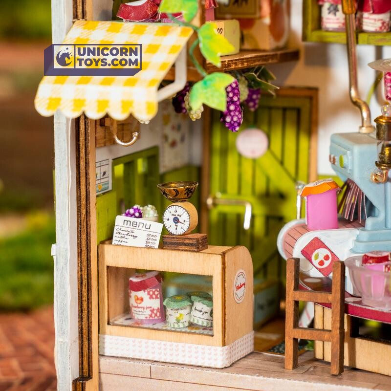 Sweet Jam Shop | Robotime Rolife Mini Town DS010 DIY Dollhouse Miniatures Kit