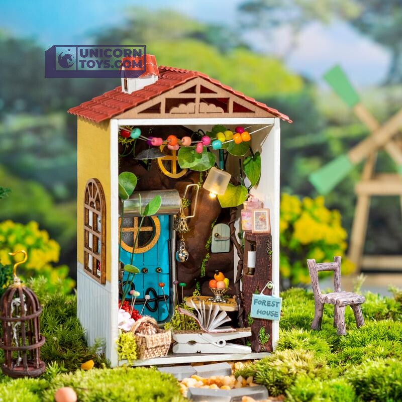 Borrowed Garden | Robotime Rolife Mini Town DS013 DIY Dollhouse Miniatures Kit